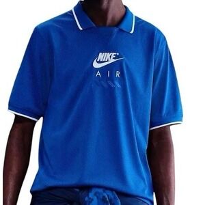 Men's Nike Air Blue Soccer Jersey - New - Large - $80